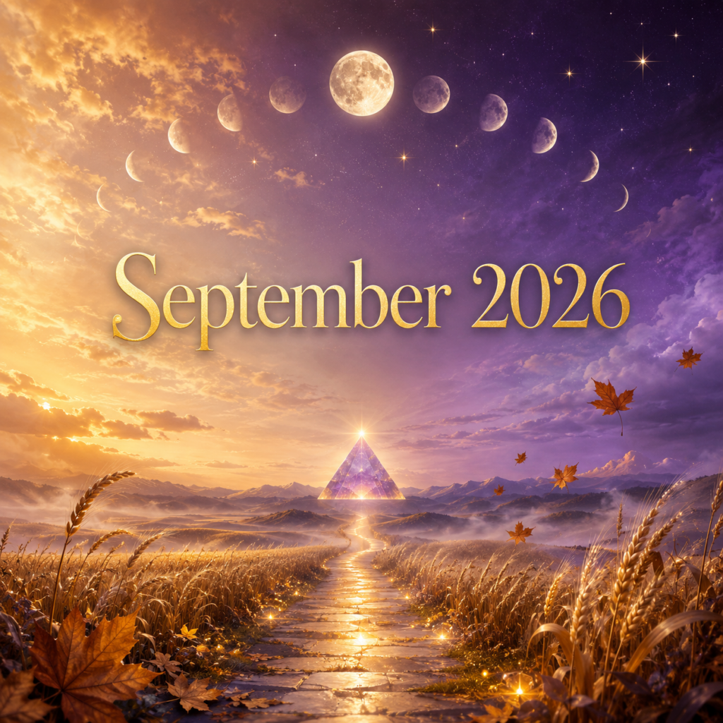 De energie van september 2026: oogsten, loslaten en opnieuw kiezen